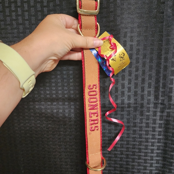 OU Dog Collar - Picture 2 of 4